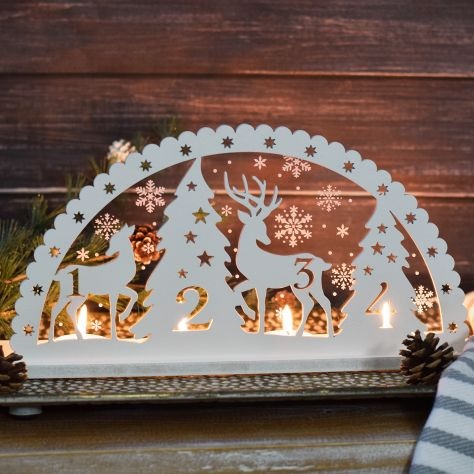 Vánoční adventní svícny
